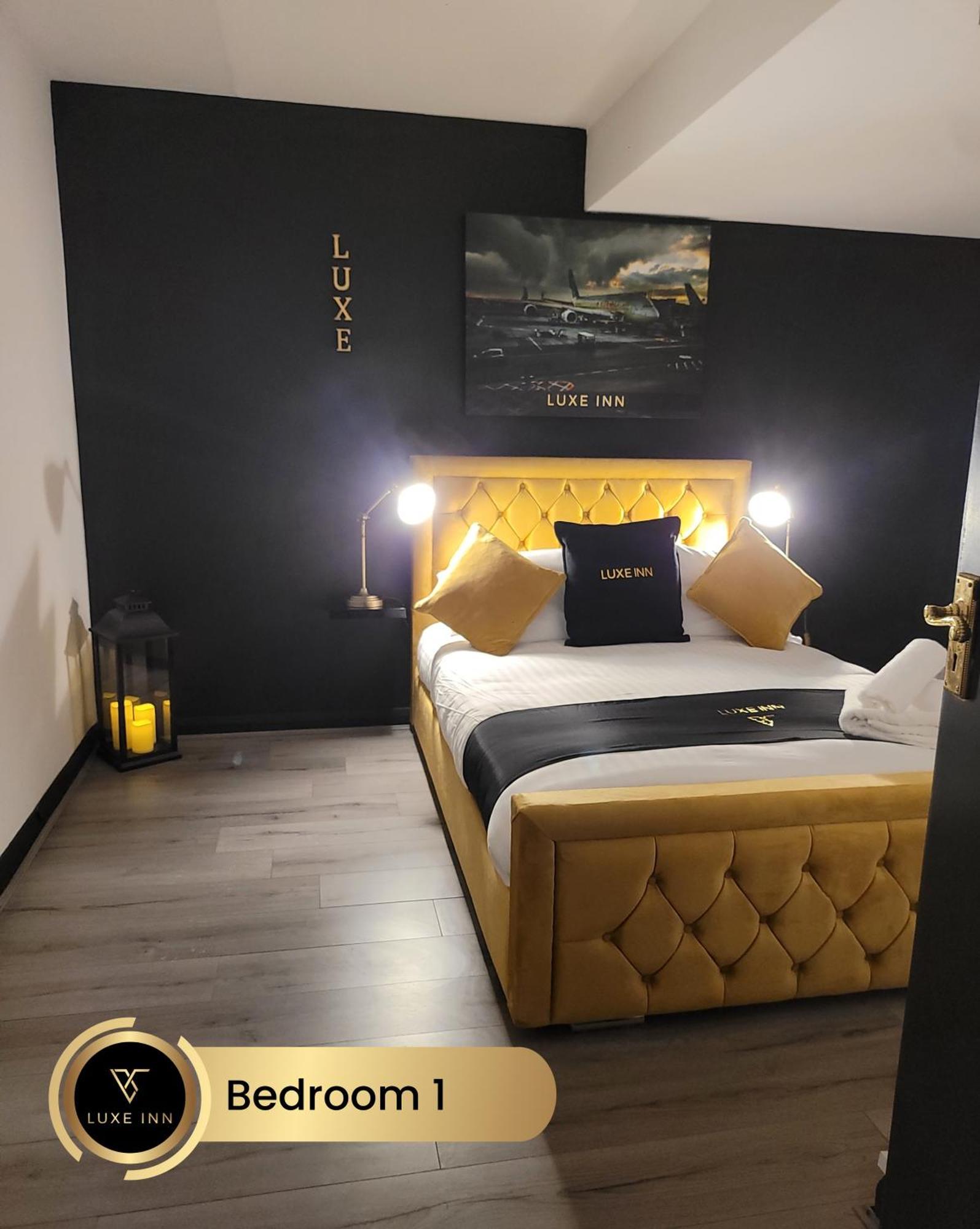 4 Bedroom House, Heathrow Airport, Luxe Inn Colnbrook Luaran gambar